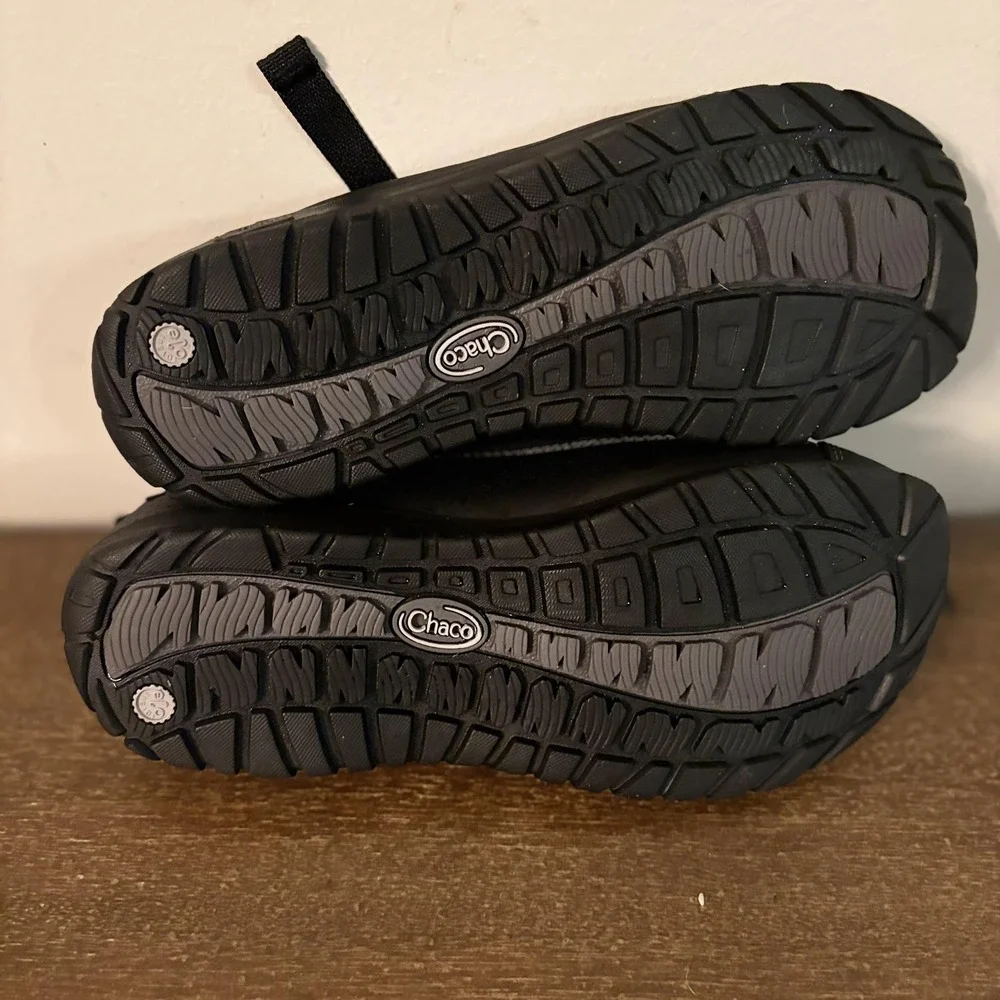 Chaco Sandals Girls Size‎ 6 Black Mesh Fisherman Water Shoes Adjustable Strap